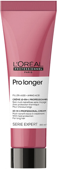 L'Oreal Professionnel Pro Longer 10 in 1 Professional Cream - Термозащитный крем для восстановления плотности поверхности волос по длине