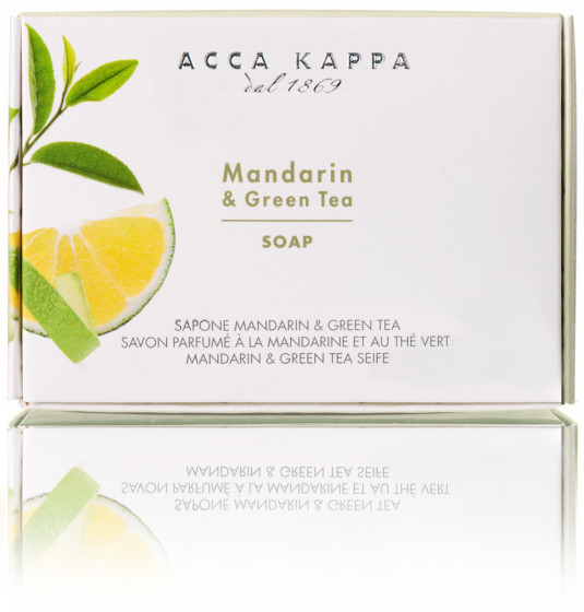 Acca Kappa Mandarin & Green Tea Soap - Мыло "Мандарин и Зеленый Чай" - 1