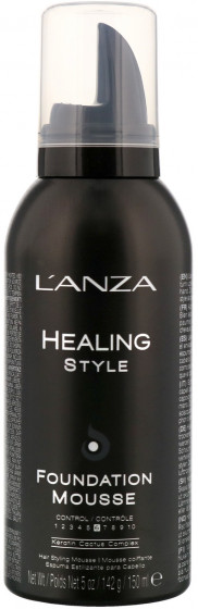 L'anza Healing Style Foundation Mousse - Базовый мусс для укладки волос - 2