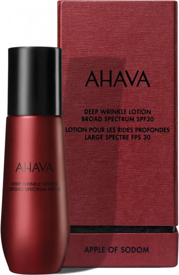 Ahava Apple Of Sodom Deep Wrinkle SPF30 Lotion - Лосьон против глубоких морщин