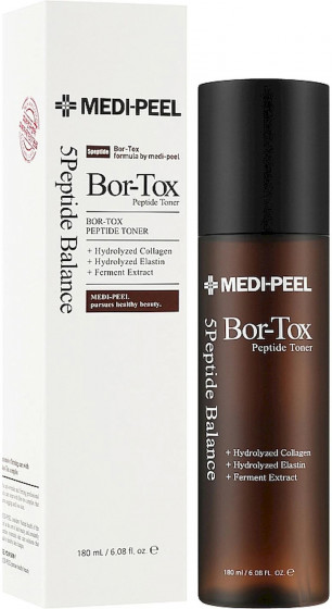 Medi Peel Bor-Tox Peptide Toner - Антивозрастной пептидный тонер для лица - 1