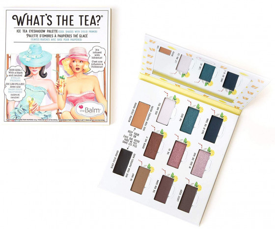 TheBalm What’s the Tea? Ice Tea Palette - Палетка теней для век - 2