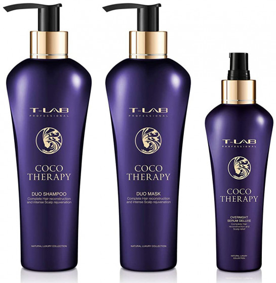 T-LAB Professional Coco Therapy Duo Shampoo - Дуо-шампунь для волос - 3