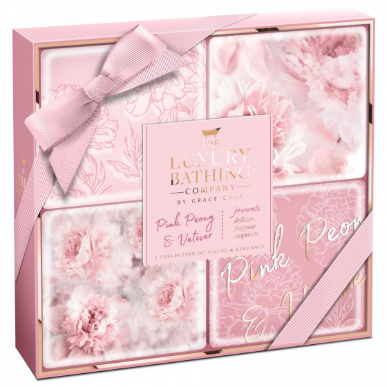 Grace Cole Pink Peony&Vetiver Sweet Treats - Подарочный набор