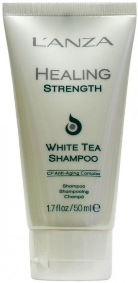 L'anza Healing Strength White Tea Shampoo - Укрепляющий шампунь с белым чаем