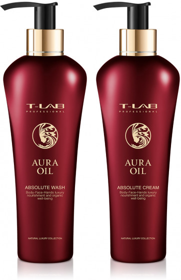 T-LAB Professional Aura Oil Absolute Cream - Крем для рук, лица и тела - 1