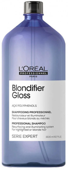 L'Oreal Professionnel Serie Expert Blondifier Gloss Shampoo - Шампунь для сияния осветленных волос