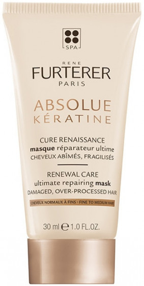 Rene Furterer Absolue Keratine Ultimate Renewal Mask - Маска кератиновая для очень поврежденных волос