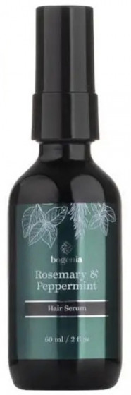 Bogenia Professional Rosemary Peppermint Hair Serum - Легкая сыворотка для питания волос