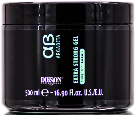 Dikson Argabeta 12 Extra Strong Gel - Гель для укладки волос экстрасильной фиксации