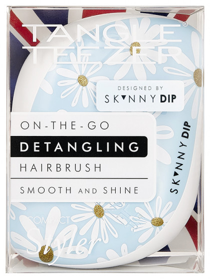 Tangle Teezer Compact Styler Skinny Dip Dreamy Daisies - Расческа для волос - 8