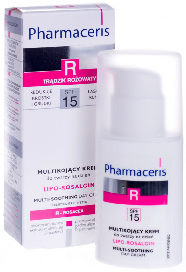 Pharmaceris R Lipo Rosalgin Multi-Soothing Cream - Крем для сухой кожи лица успокаивающий раздражения - 1