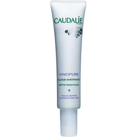 Caudalie Vinopure Matt Finish Fluid - Увлажняющий матирующий флюид