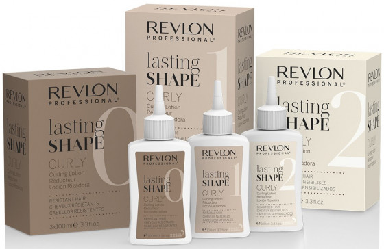 Revlon Professional Lasting Shape Curly Lotion Sensitized Set - Набор лосьонов для завивки чувствительных, окрашенных и осветленных волос - 2