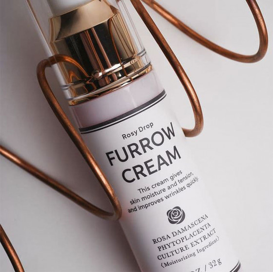 Rosy Drop Furrow Cream - Крем для лица против морщин - 1