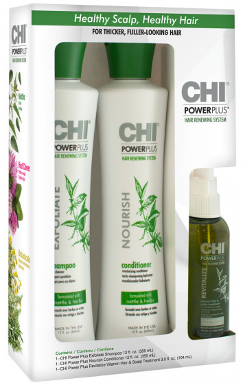 CHI PowerPlus Starter Kit - Набор для укрепления и роста волос - 1