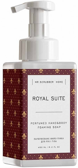 Mr.Scrubber Perfumed Hand & Body Foaming Soap "Royal suite" - Парфюмированное мыло-пенка для рук и тела