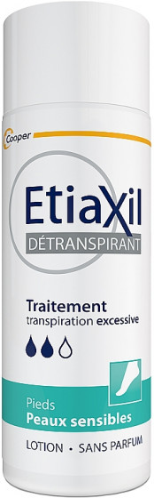 Etiaxil Antiperspirant Treatment Sensitive Skin Lotion - Антиперспирант-лосьон длительного действия для чувствительной кожи рук и ног - 1