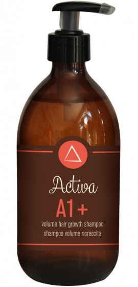 Delta Studio Activa A1+ Shampoo Volumizzante - Лечебный шампунь с мультивитаминным комплексом