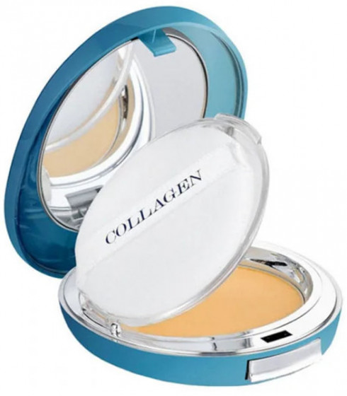 Enough Collagen Hydro Moisture Two Way Cake SPF25 PA++ - Увлажняющая коллагеновая пудра для лица со сменным блоком