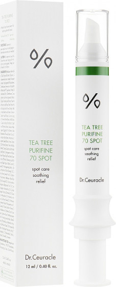 Dr.Ceuracle Tea Tree Purifine 70 Spot - Крем с экстрактом чайного дерева для локального применения - 1