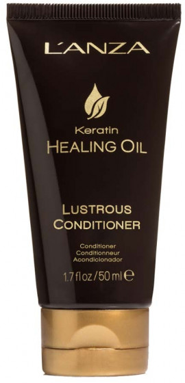 L'anza Keratin Healing Oil Lustrous Conditioner - Кондиционер для блеска волос