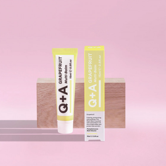 Q+A Grapefruit Multi Balm - Многофункциональный бальзам с грейпфрутом - 3