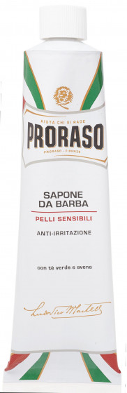 Proraso White Line Anti-Irritation Shaving Cream - Крем для бритья для чувствительной кожи