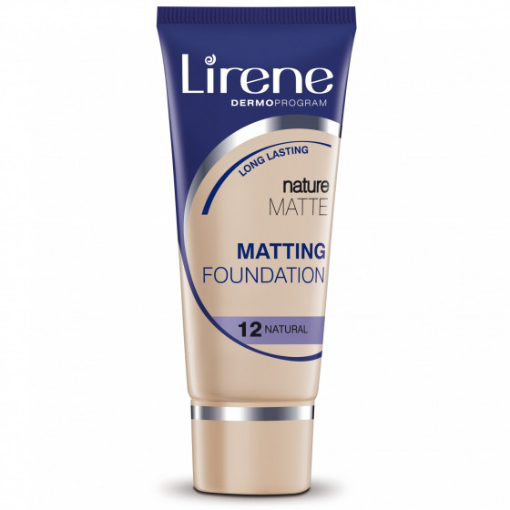 Lirene Nature Matte Matting Foundation - Матирующий тональный крем