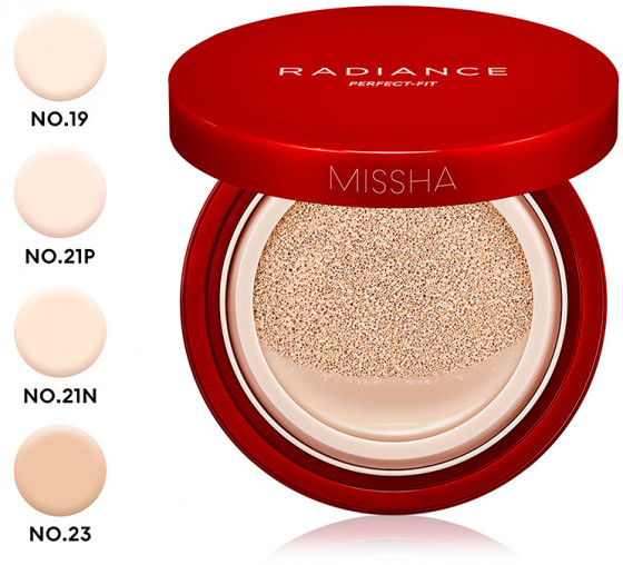 Missha Radiance Perfect-Fit Cushion SPF50 - Тональный кушон для лица - 2