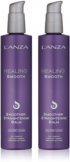 L'anza Healing Smooth Smoother Straightening Balm - Разглаживающий термозащитный бальзам для волос - 1