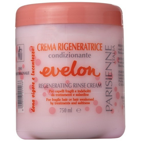 Black Professional Line Evelon Regenerating Rinse Cream Pink - Восстанавливающая маска для хрупких и поврежденных волос розовая