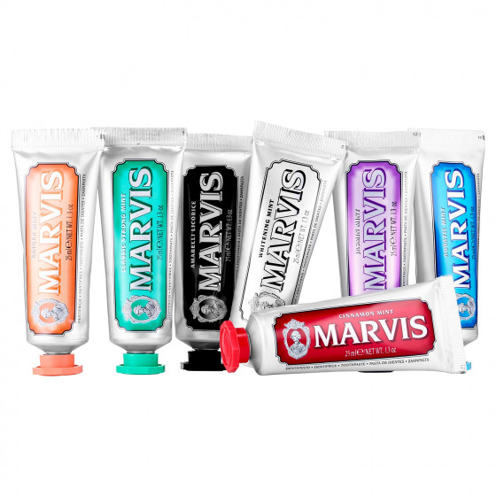 Marvis 7 Flavours Pack - Набор зубных паст