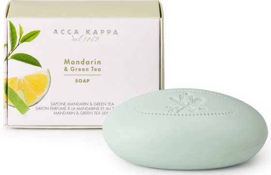 Acca Kappa Mandarin & Green Tea Soap - Мыло "Мандарин и Зеленый Чай"