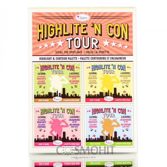 The Balm Palettes Highlite 'N Con Tour - Палетка хайлайтеров - 3