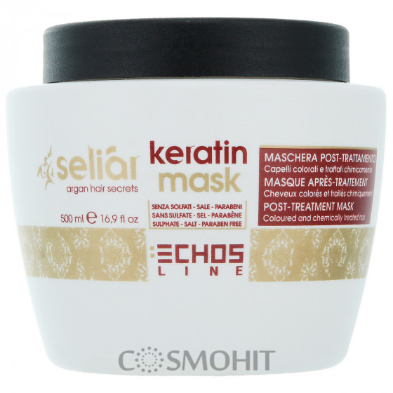 Echosline Seliar Keratin Mask - Кератиновая маска для волос