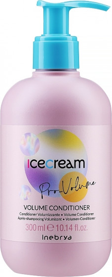 Inebrya Ice Cream Pro-Volume Conditioner - Кондиционер для тонких волос