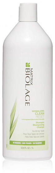 Matrix Biolage CleanReset Shampoo - Очищающий шампунь для всех типов волос