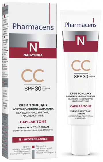 Pharmaceris N Capilar-tone CC Cream SPF30 - Тонирующий СС-крем - 1