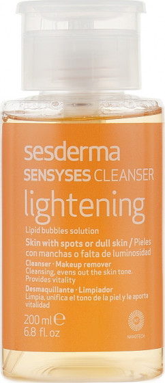 Sesderma Sensyses Lightening Cleanser - Осветляющий очищающий лосьон с липосомами