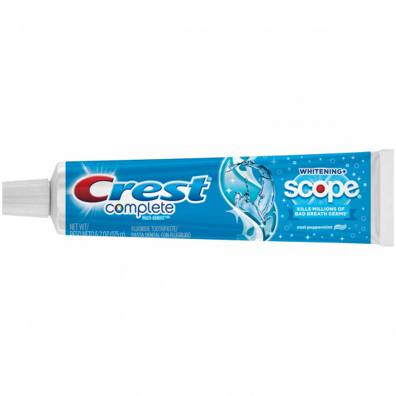 Crest Complete MB Whitening Scope Cool Peppermint - Отбеливающая зубная паста - 1