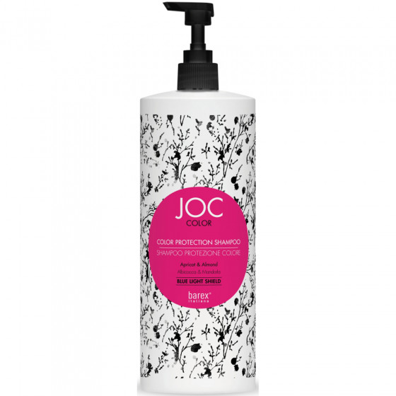 Barex Joc Color Line Protection Shampoo Apricot & Almond - Шампунь для окрашенных волос с маслом сладкого миндаля и абрикоса «Стойкость цвета»