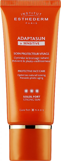Institut Esthederm Adaptasun Face Cream Strong Sun - Защитный крем для лица от чрезмерного солнечного излучения