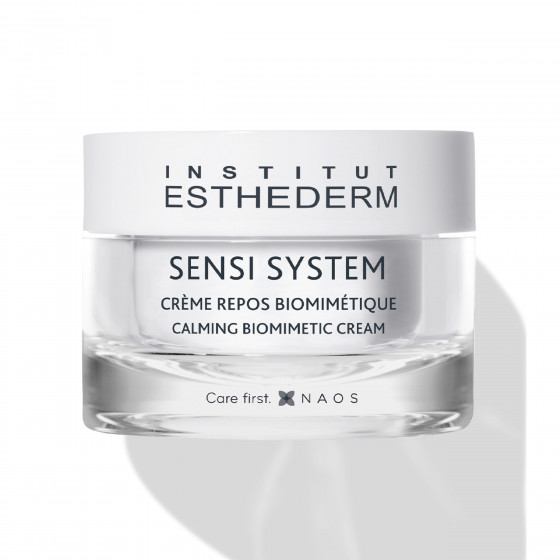 Institut Esthederm Sensi System Calming Biomimetic Cream - Успокаивающий биомиметический крем для лица - 1