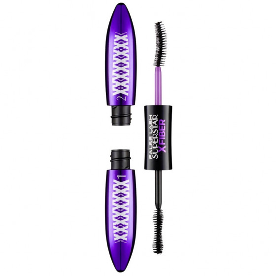 L'Oreal False Lash Superstar X Fiber Mascara - Тушь для ресниц