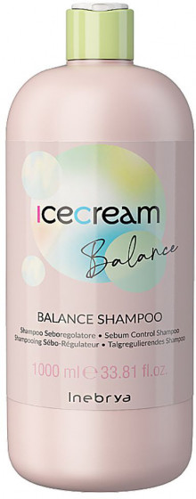 Inebrya Ice Cream Balance Shampoo - Шампунь для жирной кожи головы