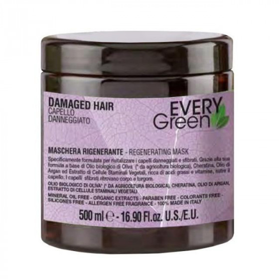 Dikson Every Green Damager Hair Mask Rigenerante - Маска для поврежденных волос