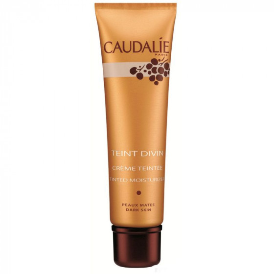 Caudalie Teint Divin Tinted Moisturizer Dark Skin - Тональный крем увлажняющий для темной кожи