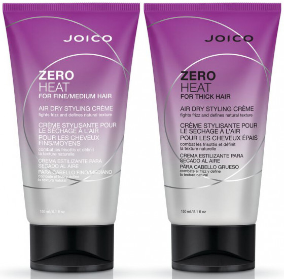 Joico ZeroHeat Air Dry Styling Crème for Fine/Medium Hair - Стилизирующий крем для тонких и нормальных волос (без сушки) - 5