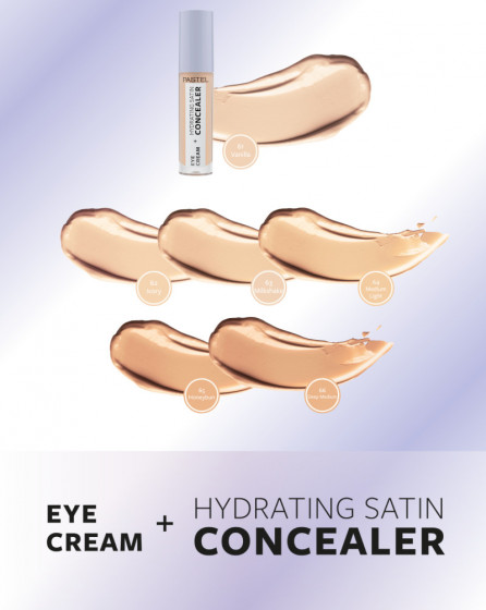 Pastel Eye Cream + Hydrating Satin Concealer - Крем для век + увлажняющий сатиновый консилер - 4